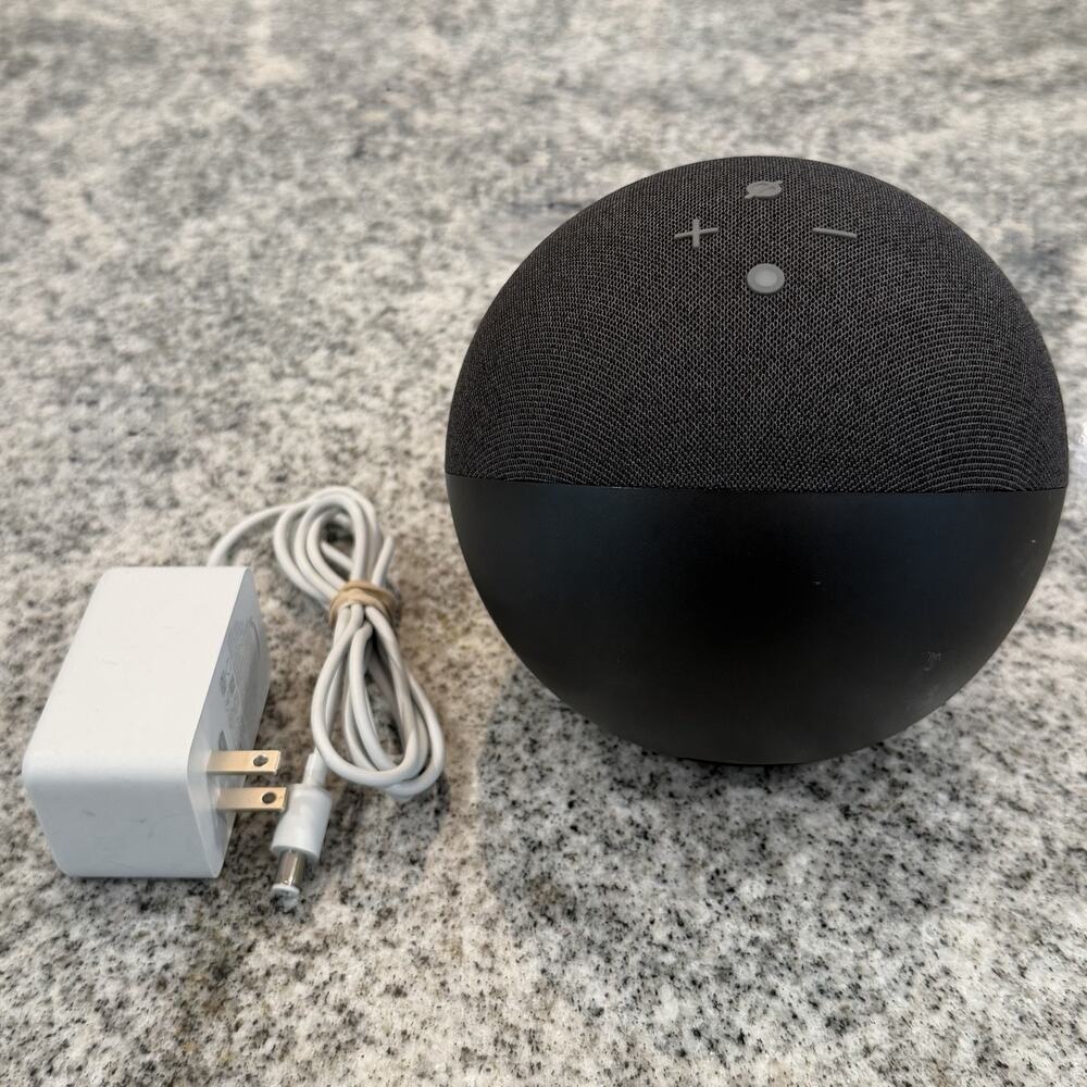Amazon Echo 4th Gen ALEXA Smart Speakers / Home Hub - L4S3RE - Black - FULL SIZE
